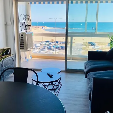 CHILL magnifique vue sur la mer et le port au coeur de la ville en première ligne Canet-en-Roussillon Esterno foto